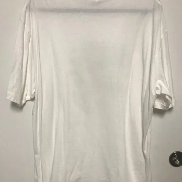 WOMENS 100% COTTON WHITE UNICORN TUNIC BY NEXT LEVEL APPAREL - Picture 3 of 4